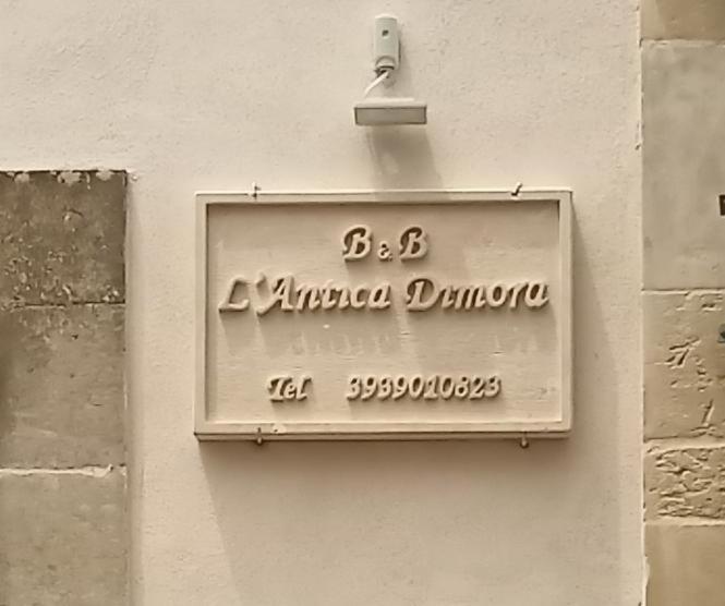 B&B L'Antica Dimora ...E Dei Mestieri Otranto Exteriör bild